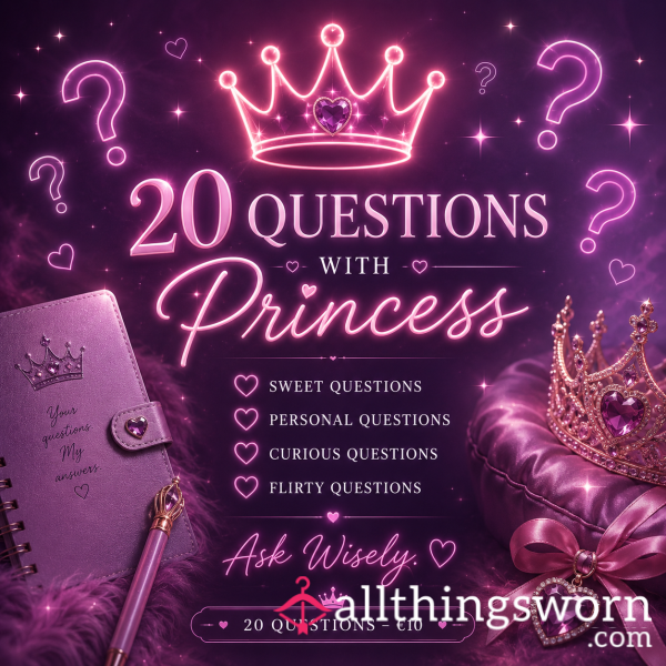 ❓ 20 Questions With Goddess ❓
