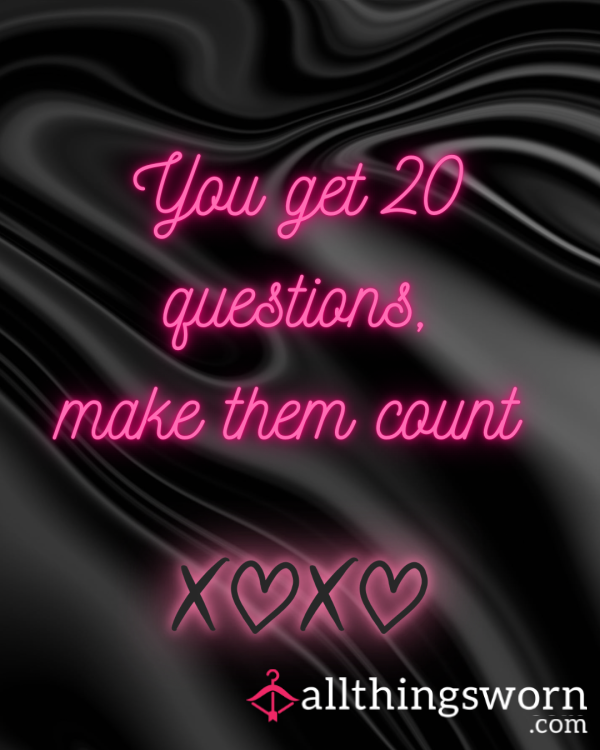 20 Questions With Goddess