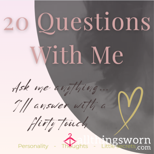 20 Questions With Me – Get To Know The Real Amelia 💕