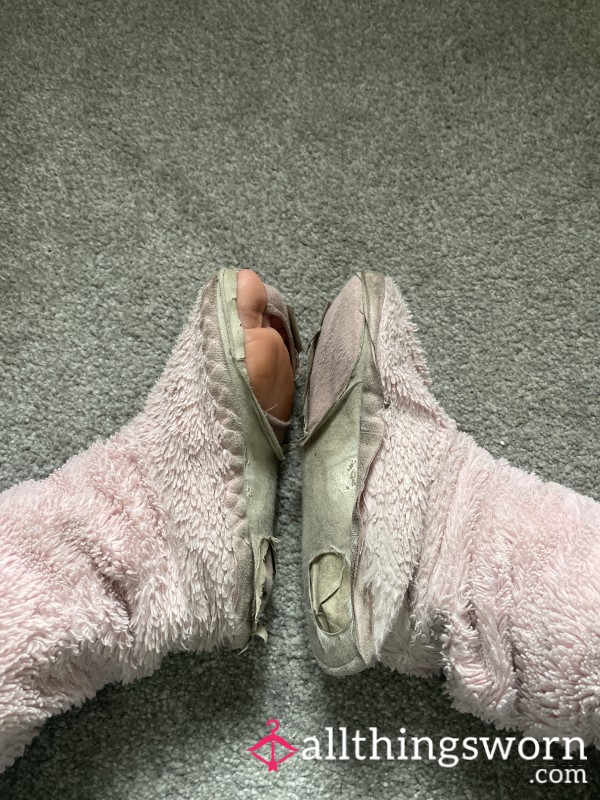20 Year Old Extremely Well Worn Slippers