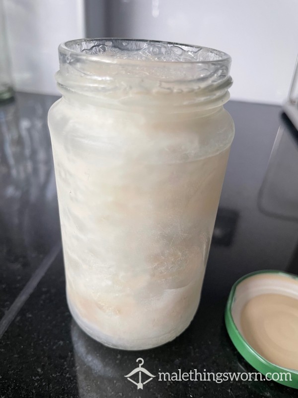 200ml Jar Of My C*m! Drink It, Spread It On Your Toast, Use It As Lube Or Cover Yourself In It!