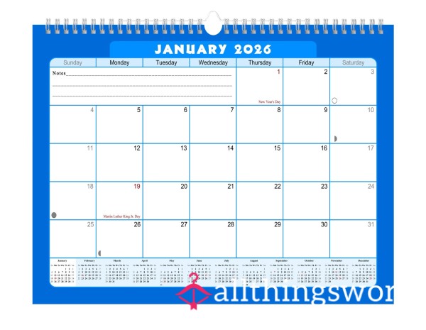 📅 2026 Calendars!