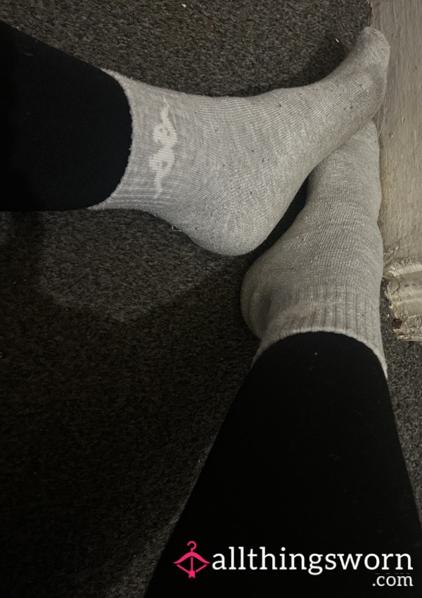 24 Hour, Dirty Grey Kappa Socks🤤😍