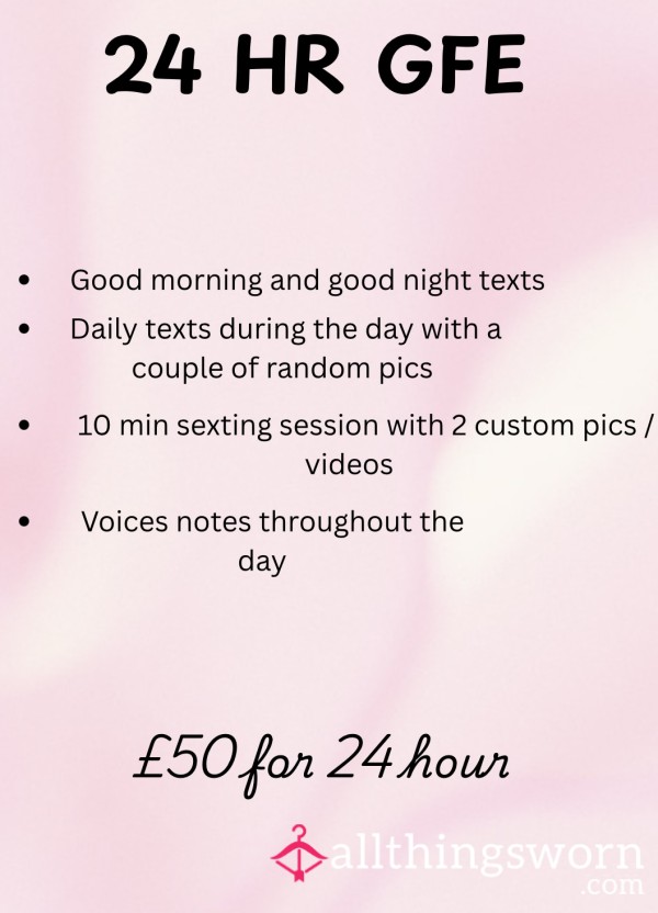 24 HOUR GFE