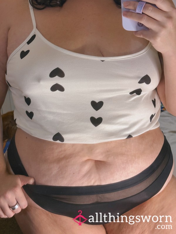 24-Hour Soaked-In Black Temptation Panties