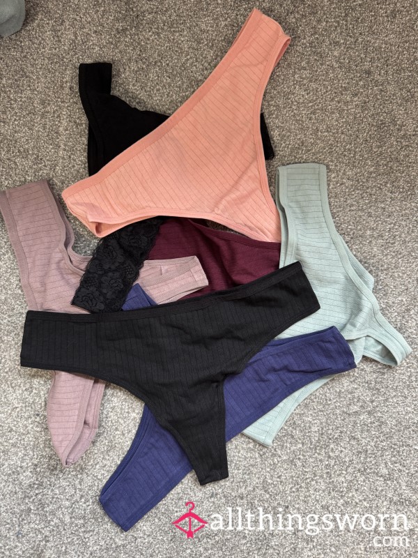 24-Hour Thong Wear – You Choose The Pair 😈
