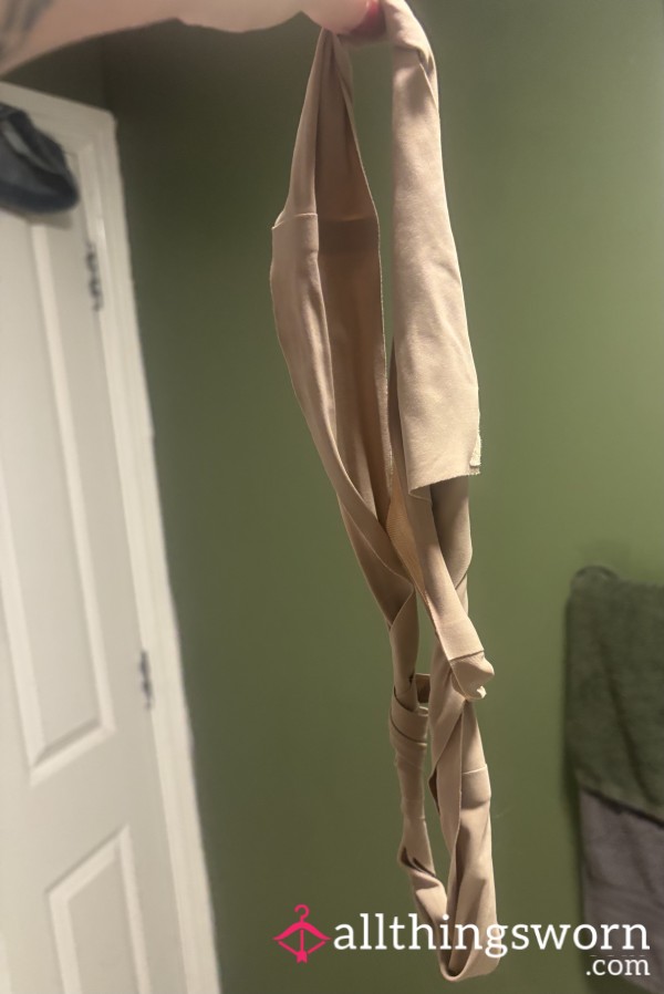 24-Hour Worn Nude Thong , Weekend Worn 💫