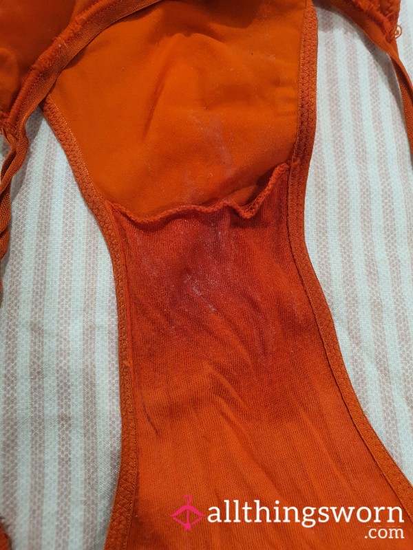 24 Hour Worn Panties With A Gooning Session In Them 😈💕 Vid Included XX