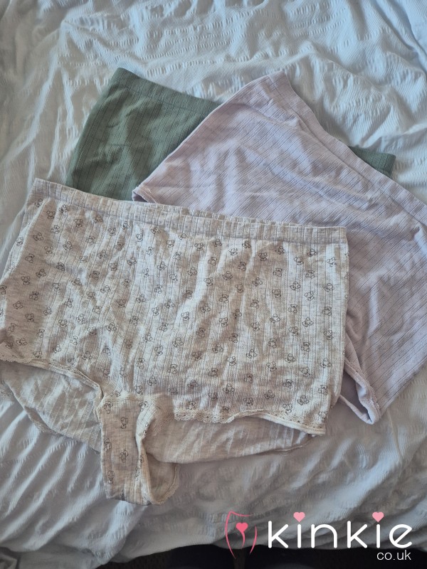 24 Hour Worn Shorts Style Panties