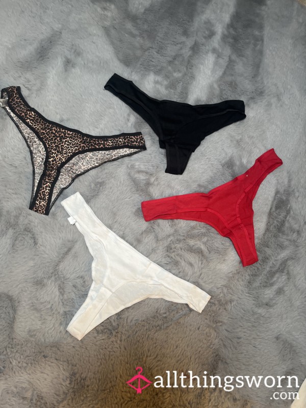 24 Hour Worn Thongs