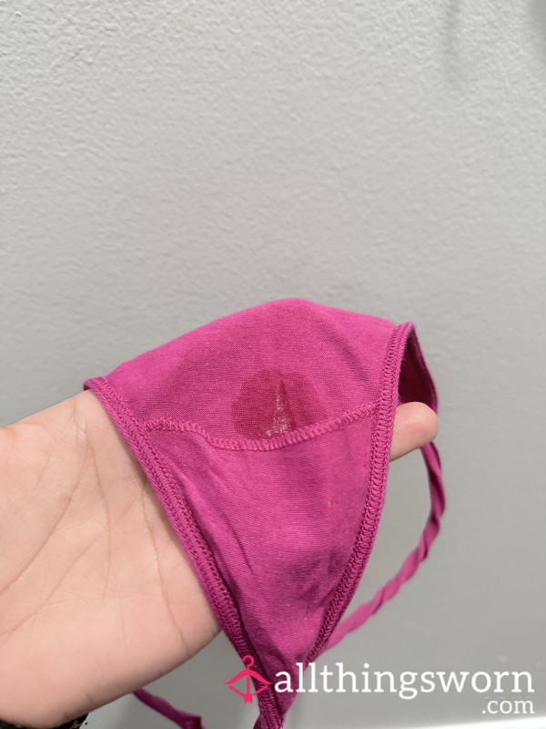 24 Hour Worn WET Panties