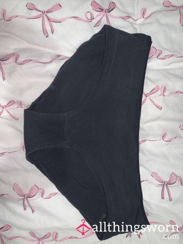 24 Hour⏱️All Black🖤 Full Back Panties 🤭😍