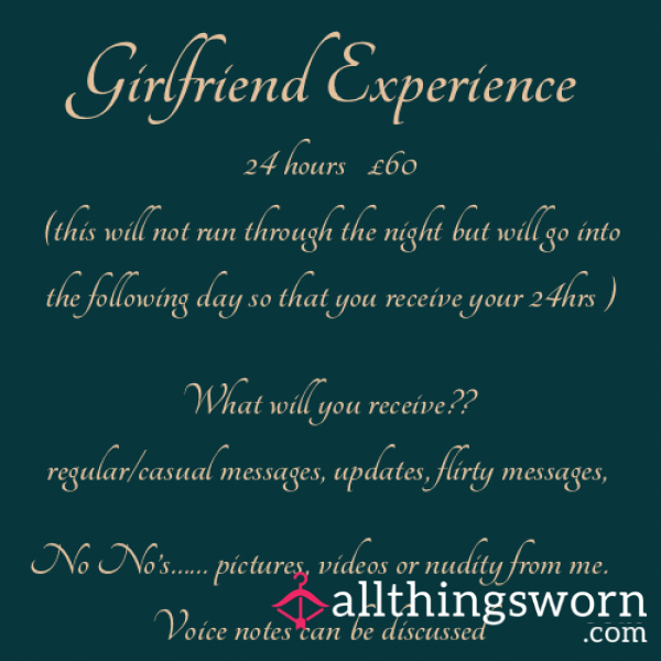 24 Hours Girlfriend Experience