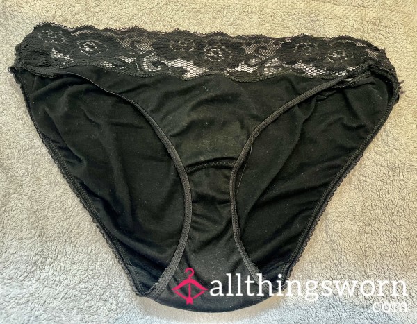 Panties. Black