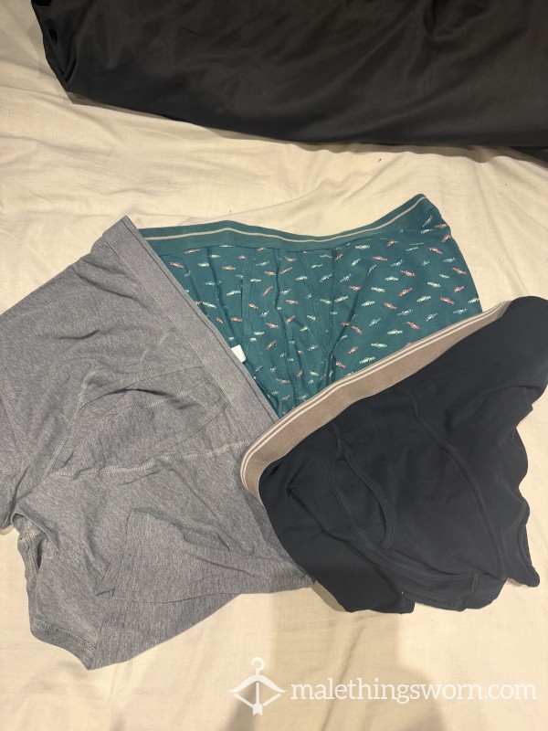 24 Hr Worn Boxers