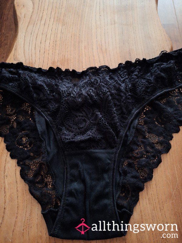 24 Hr Worn Lace Panties