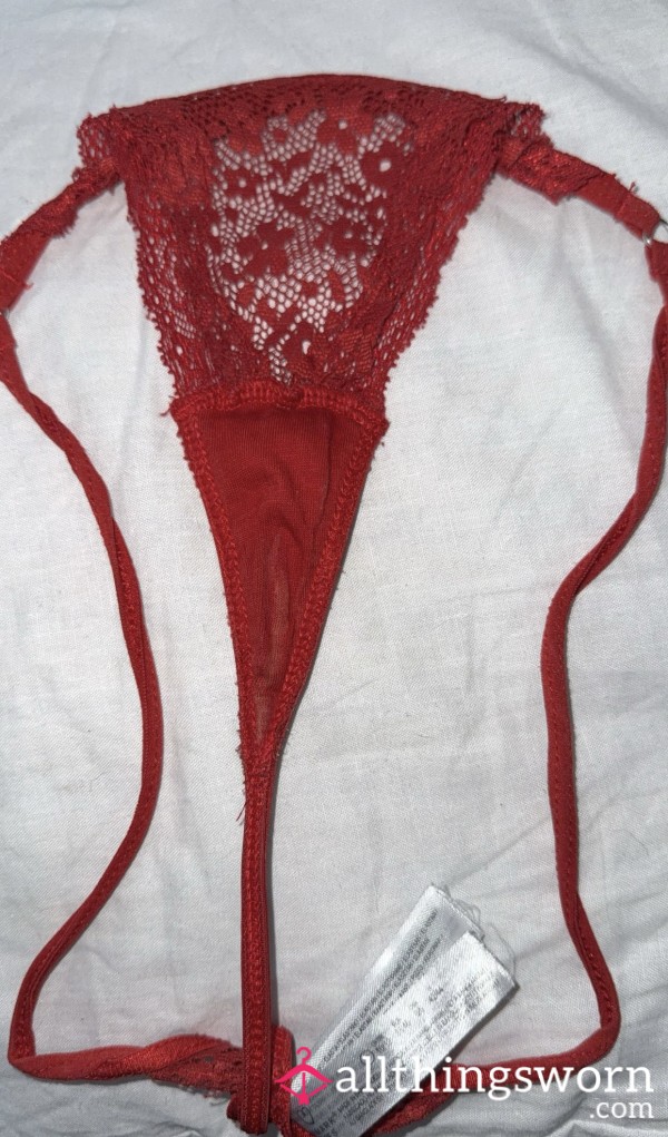 SOLD 24 Hr Worn Thong