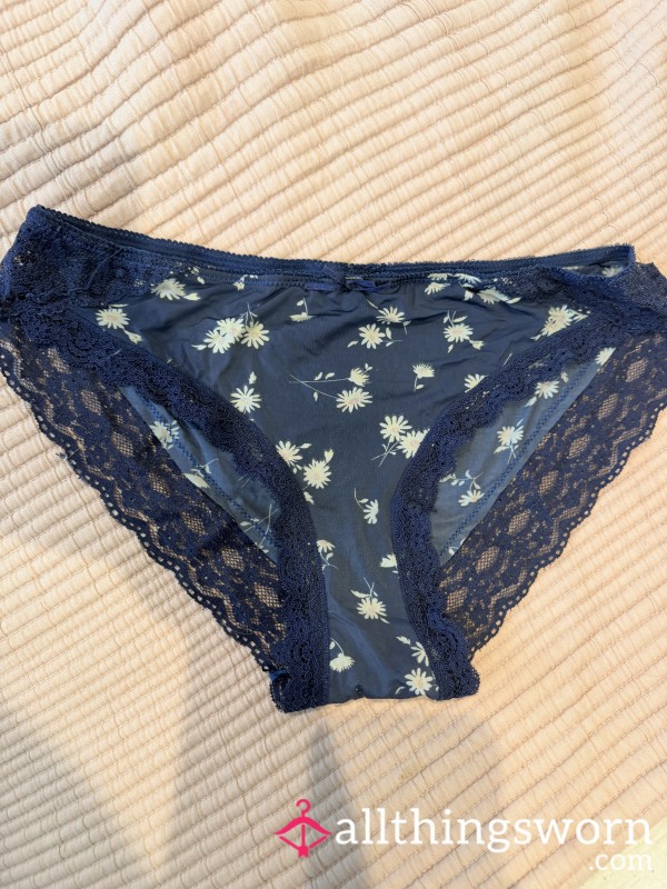 24H Worn Cute Nylon Panties