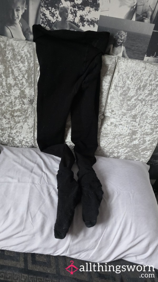 24h Worn Thick Tights