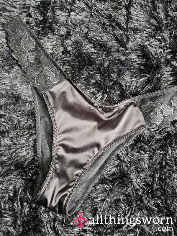 24hr Black Panties