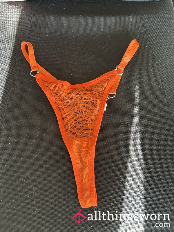 24hr Gym + Daily Wear Irish Lace G-String 💦