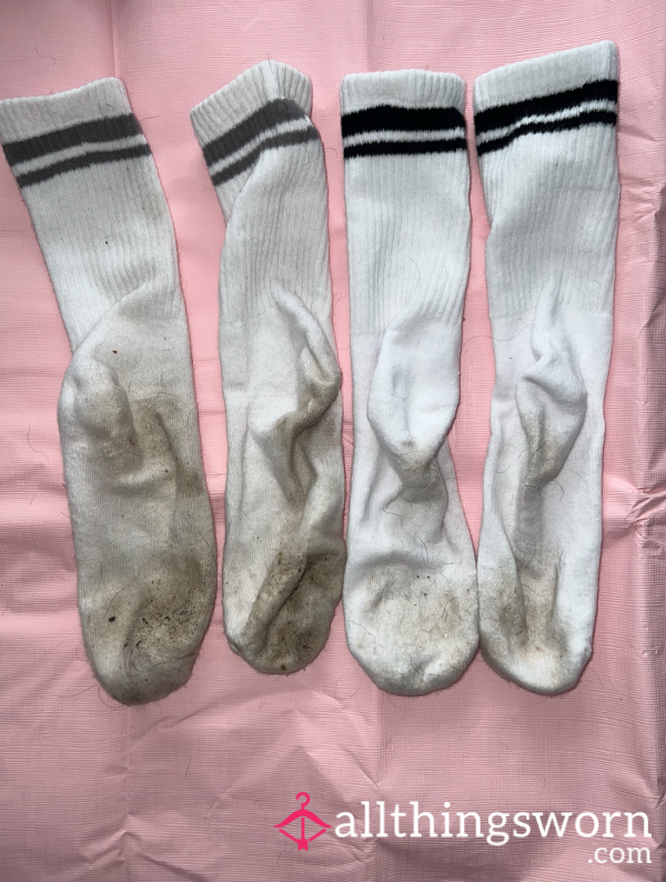 24hr Used Tube Socks
