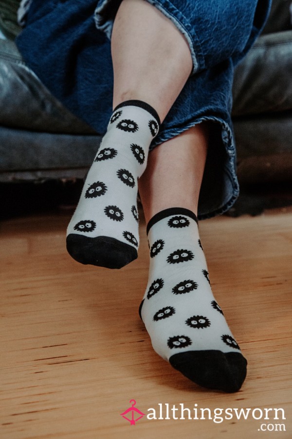 24hr Wear Cute Crew Socks