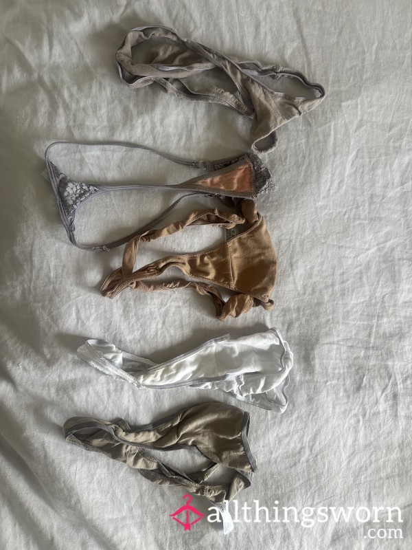 24hr Worn Dirty Thongs