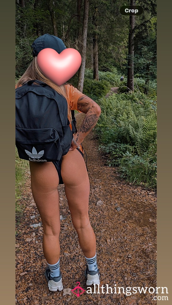 24hr Worn Hiking Bundles - Clothes, Panties, Boots, Socks ⛰️ 🥾