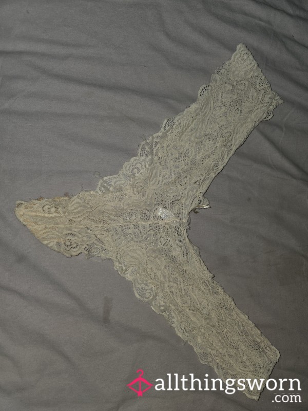 24hr Worn Lace Panties