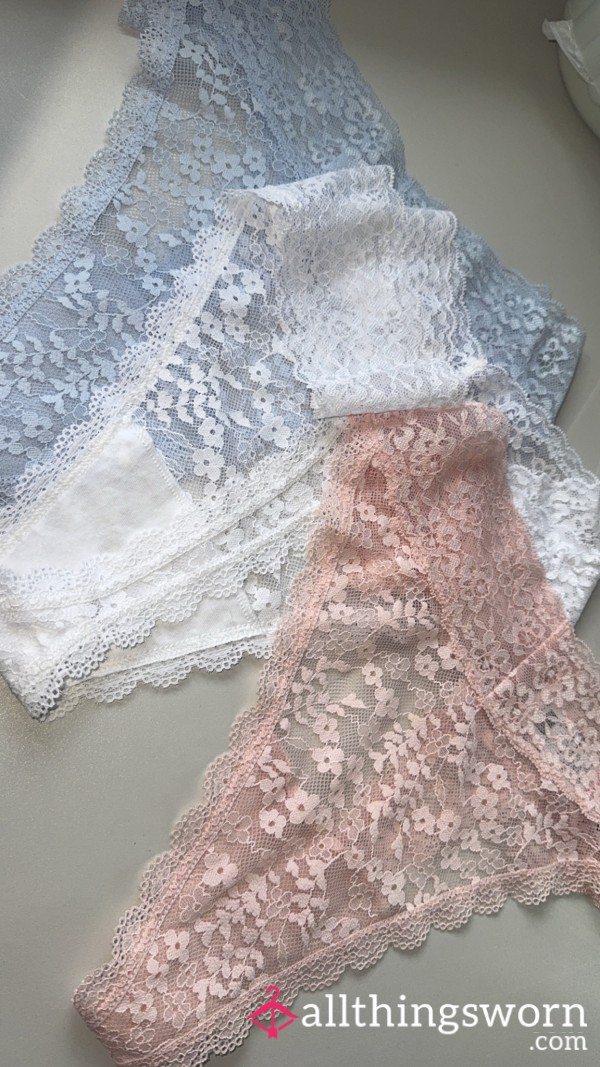24hr Worn Thong — Pick Your Colour — Add Extra Hours & Custom Activities 💦