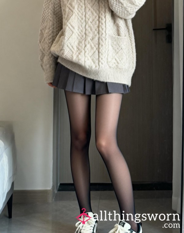 24hrs Black Pantyhose