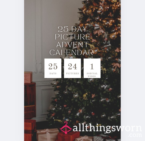 25 Day Advent Calendar 📆 🤶
