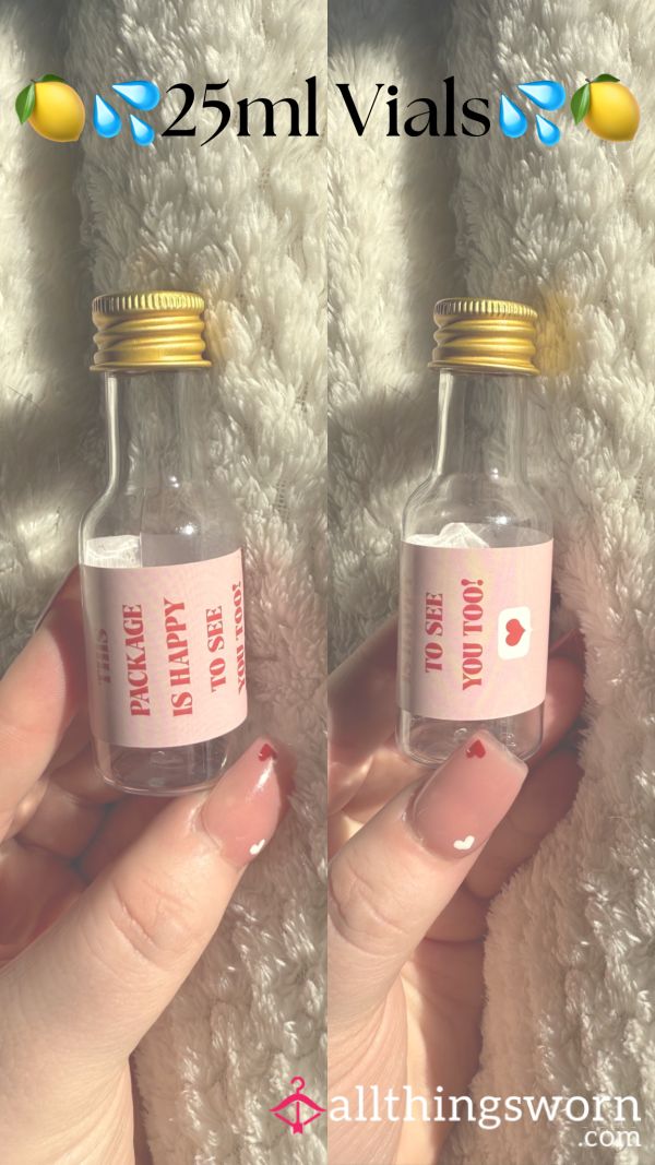 25ml Vials🍋💦