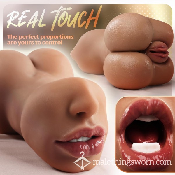 PHOTOS ONLY This Item Is LISTED TO BUY 2.6L B Big A** S** Doll Male Masturbator, Realistic Perky Bu*tock & Plumb Pu**y Adult S** Toy