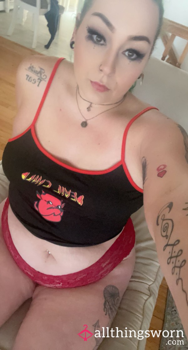 2day Devil Child Crop Top US Shipping