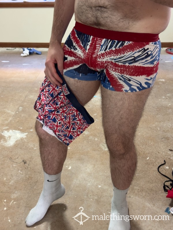 2pk Union Jack Trunks Small