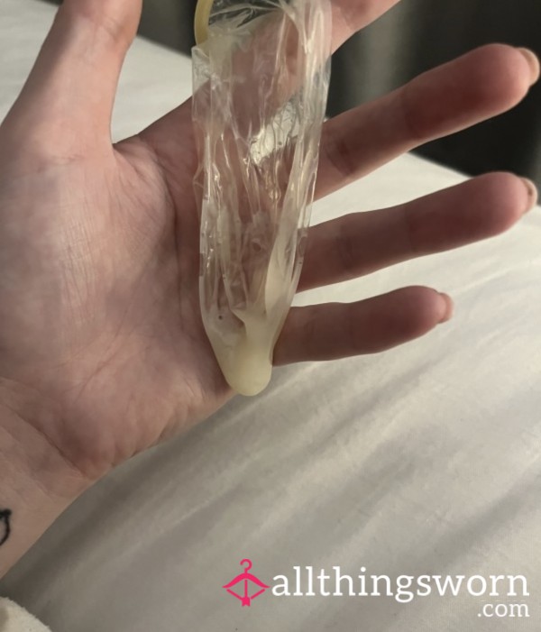 2x Fresh Made Creampie Condoms (UK Postage Included).
