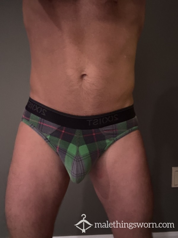 2xist Green Plaid