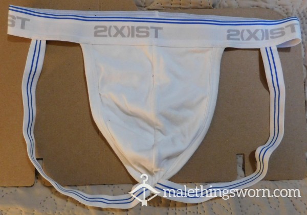 2(x)ist Stretch Medium White Jockstrap