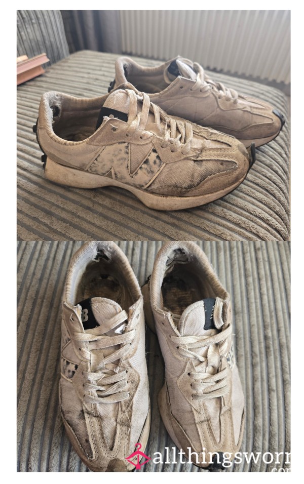 2yr Old, Ruined, Extremly Worn, Extremely Stinky NB Trainers 👟👃😝