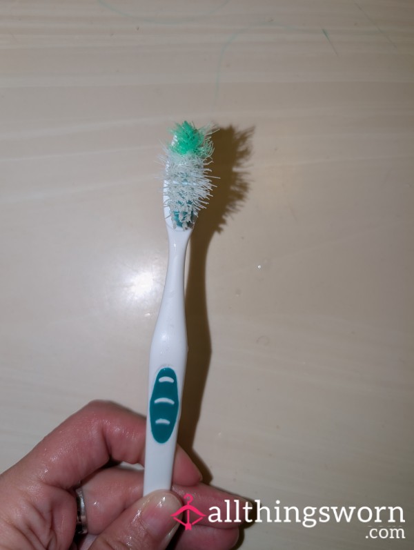 3 1/2 Month Old Tooth Brush