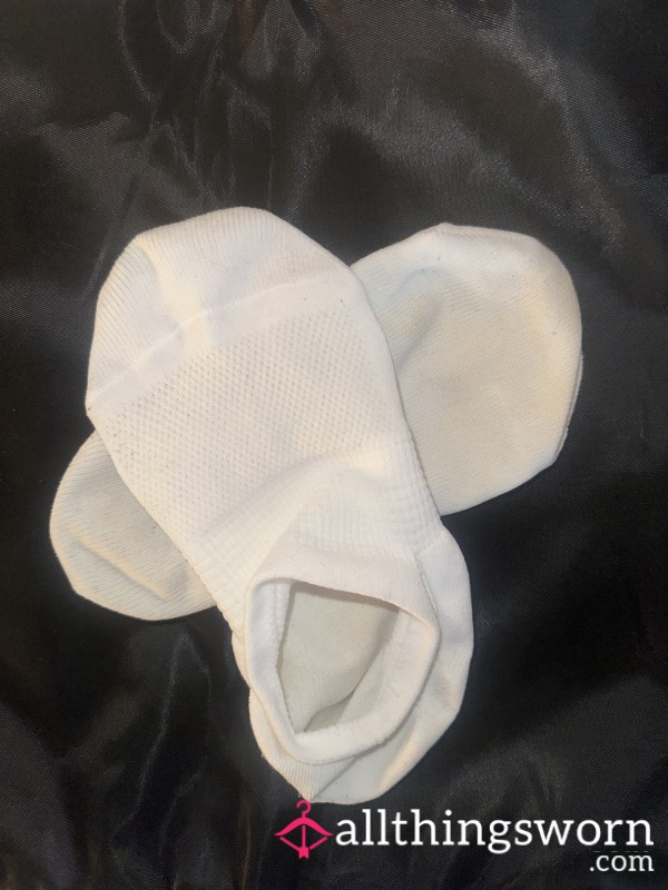 3-Day Gym Worn Socks – Natural Scent – US Shipping Available