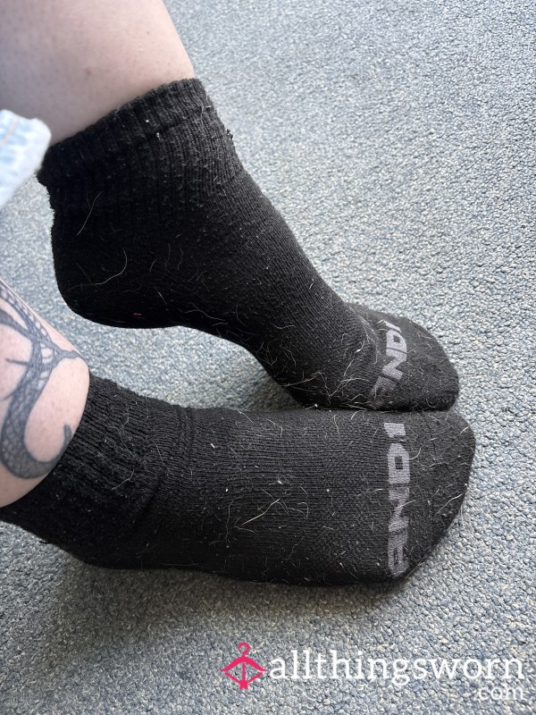 3 Day Wear Black Socks