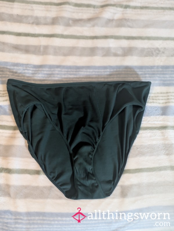 3 Day Wear: Dark Green Auden Target Panties: Worn December 24, 25, 26