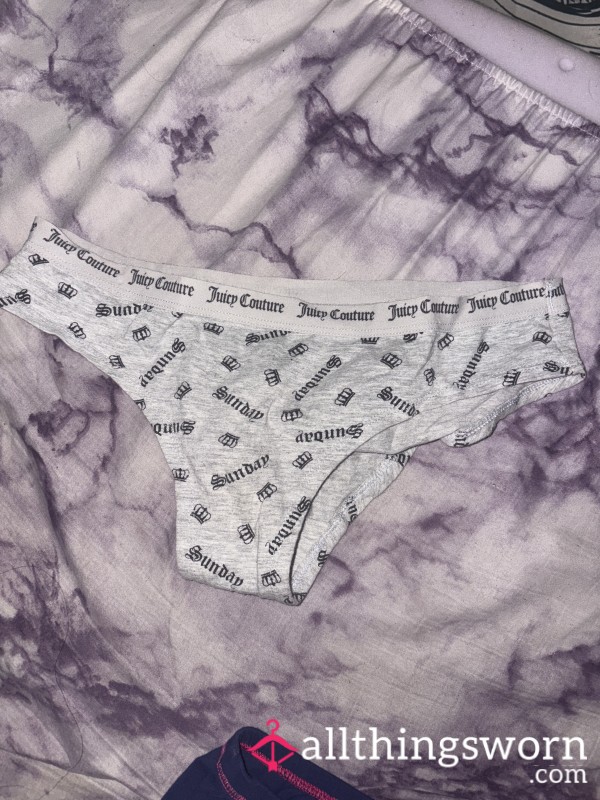 3 Day Wear Juicy Couture Bikini Panties