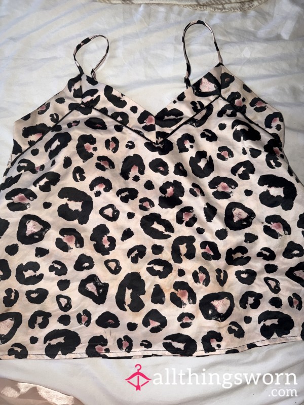 3 Day Wear Satin Pj Top