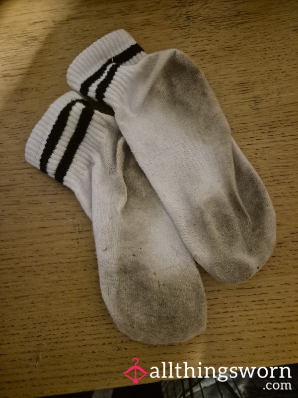 3 Day Wear Sweaty Filthy Socks. Ready To Ship