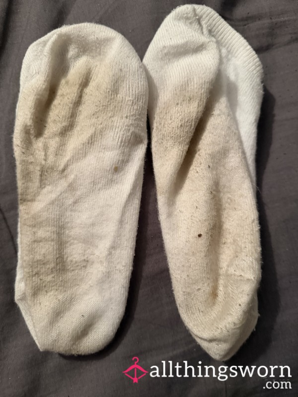 3 Day Wear White Socks
