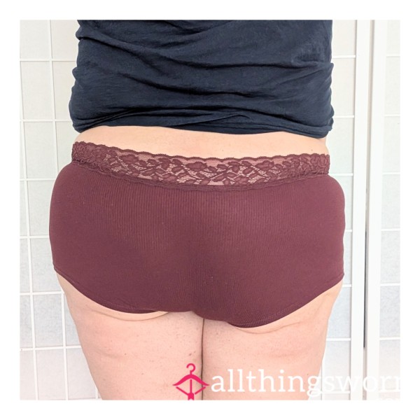 💋 3-Day Worn Basic Panty - 🎥🍭 Special Extras Available